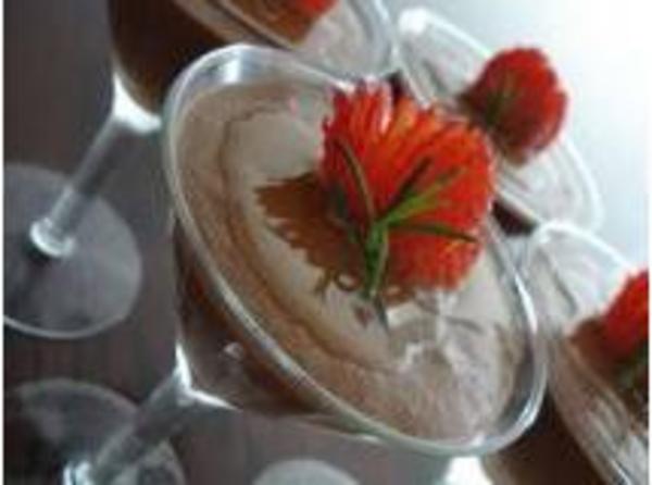 Mousse de chocolate com azeite de oliva